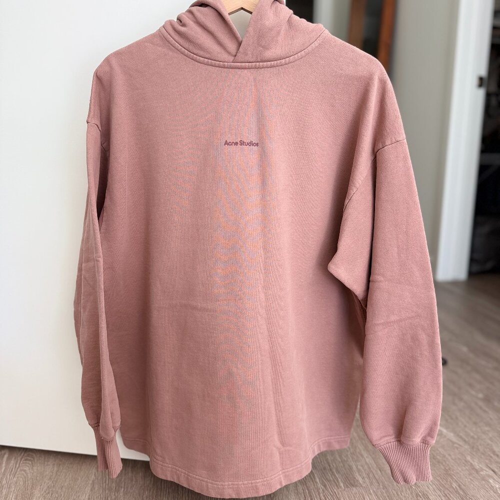 NWT Acne Studios Pink French Terry Hoodie